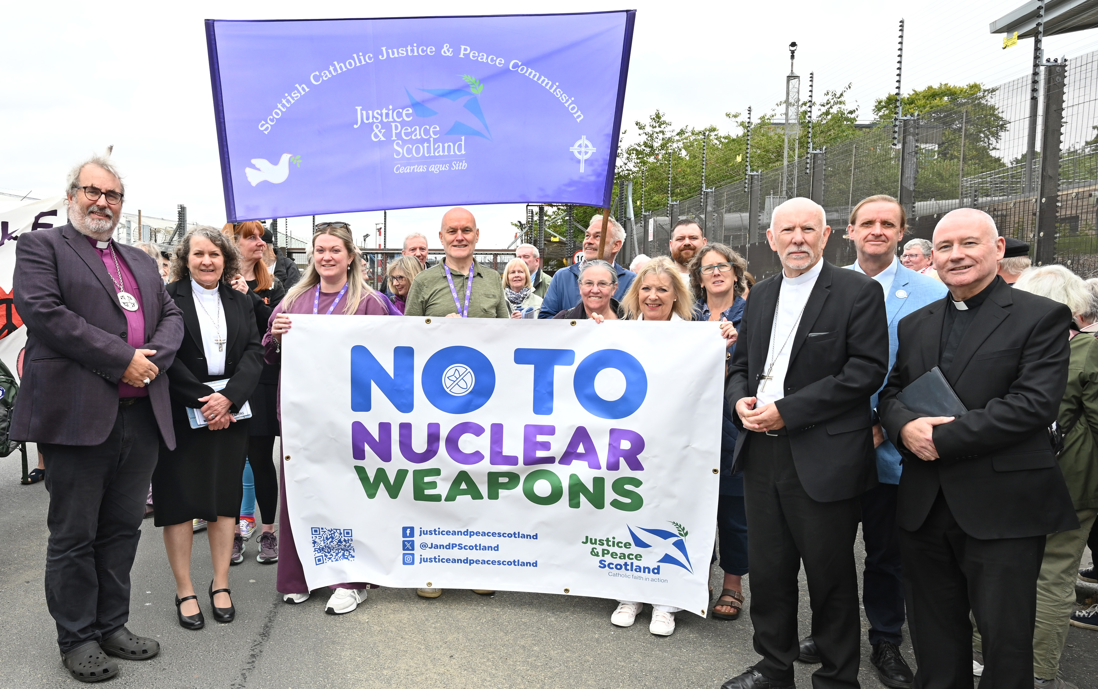 Nuclear weapons protest